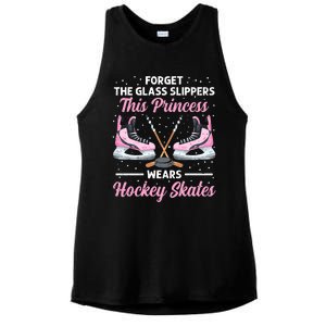 Cool Ice Hockey Design For Girl Mom Wo Ice Hockey Player Ladies PosiCharge Tri-Blend Wicking Tank