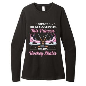 Cool Ice Hockey Design For Girl Mom Wo Ice Hockey Player Womens CVC Long Sleeve Shirt