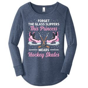 Cool Ice Hockey Design For Girl Mom Wo Ice Hockey Player Women's Perfect Tri Tunic Long Sleeve Shirt