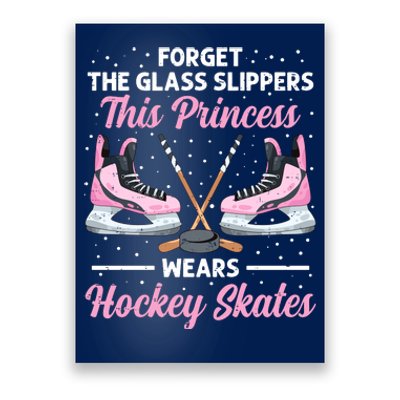 Cool Ice Hockey Design For Girl Mom Wo Ice Hockey Player Poster