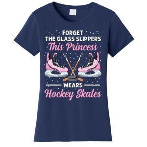 Cool Ice Hockey Design For Girl Mom Wo Ice Hockey Player Women's T-Shirt