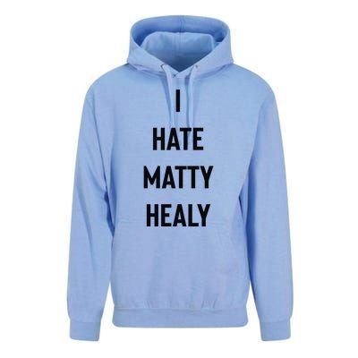 Charli I Hate Matty Healy Unisex Surf Hoodie