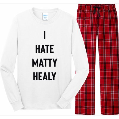 Charli I Hate Matty Healy Long Sleeve Pajama Set