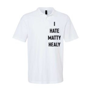 Charli I Hate Matty Healy Softstyle Adult Sport Polo