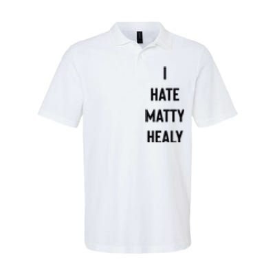 Charli I Hate Matty Healy Softstyle Adult Sport Polo