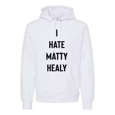 Charli I Hate Matty Healy Premium Hoodie