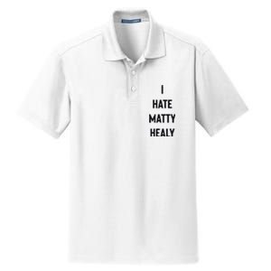 Charli I Hate Matty Healy Dry Zone Grid Polo