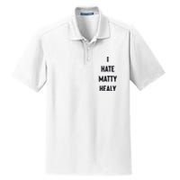 Charli I Hate Matty Healy Dry Zone Grid Polo