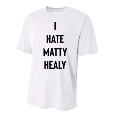 Charli I Hate Matty Healy Performance Sprint T-Shirt