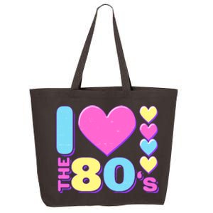 Cute I Heart Love The 80's 25L Jumbo Tote