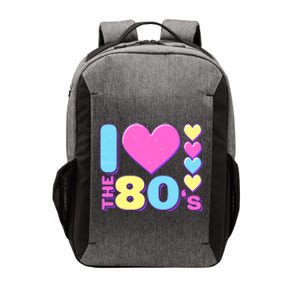 Cute I Heart Love The 80's Vector Backpack