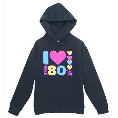 Cute I Heart Love The 80's Urban Pullover Hoodie