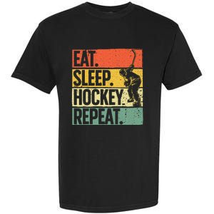 Cute Ice Hockey For  Hockey Lover Goalie Sports Garment-Dyed Heavyweight T-Shirt