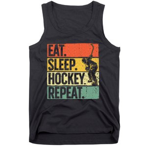 Cute Ice Hockey For  Hockey Lover Goalie Sports Tank Top