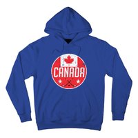 Canada Ice Hockey Flag Jersey Supporter Canadian Fan Gift Hoodie