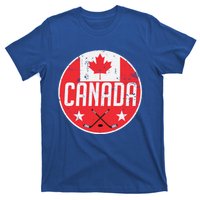 Canada Ice Hockey Flag Jersey Supporter Canadian Fan Gift T-Shirt