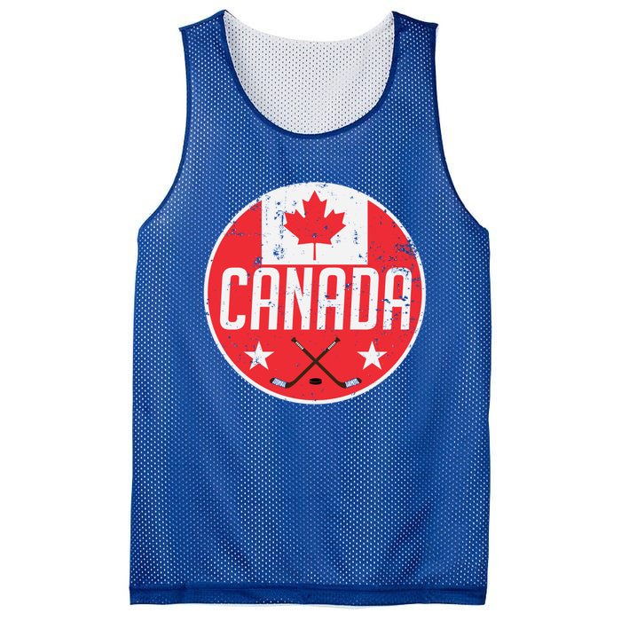 Canada Ice Hockey Flag Jersey Supporter Canadian Fan Gift Mesh Reversible Basketball Jersey Tank