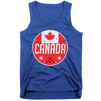 Canada Ice Hockey Flag Jersey Supporter Canadian Fan Gift Tank Top