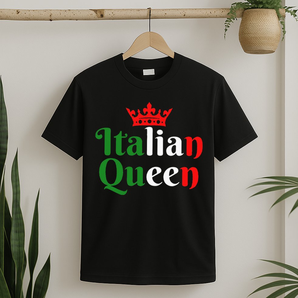 Cute Italy Home Country Italian Queen T-Shirt