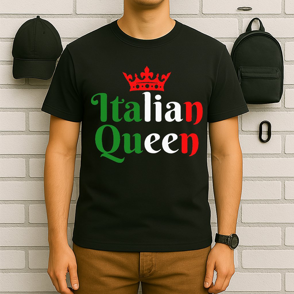 Cute Italy Home Country Italian Queen T-Shirt