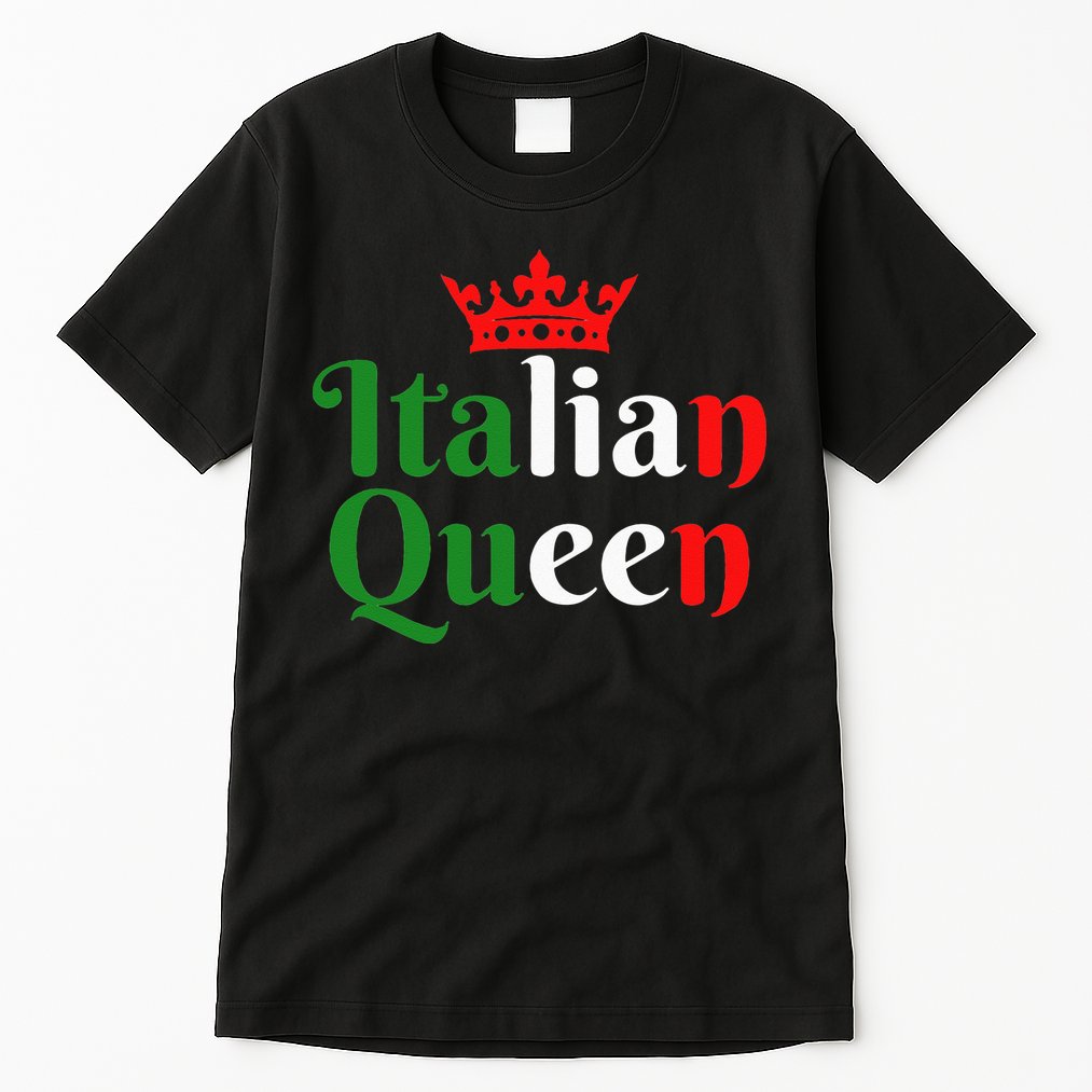 Cute Italy Home Country Italian Queen Tall T-Shirt