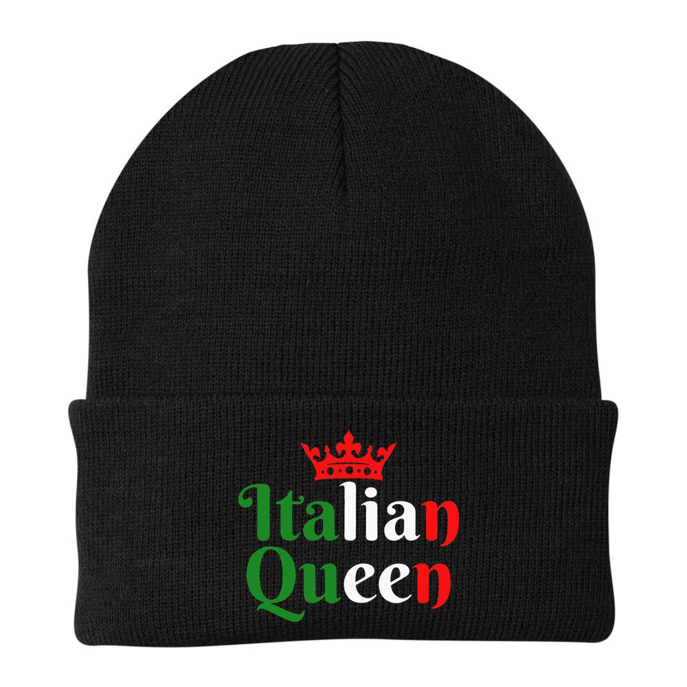 Cute Italy Home Country Italian Queen Beanie