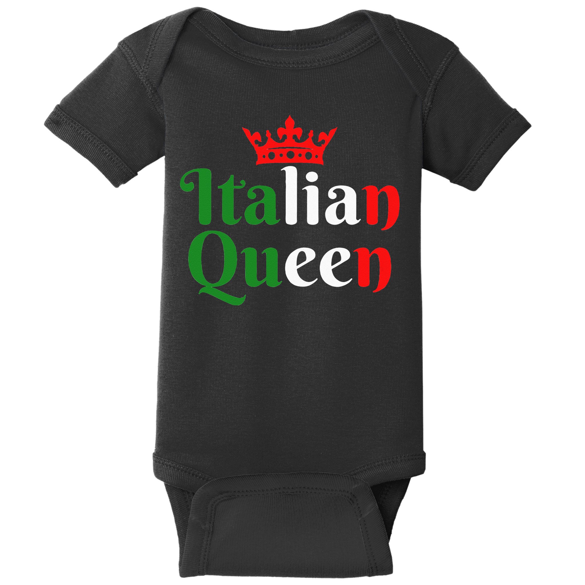 Cute Italy Home Country Italian Queen Baby Bodysuit
