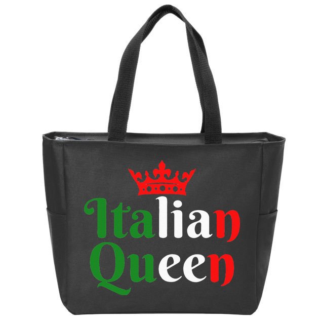 Cute Italy Home Country Italian Queen Zip Tote Bag