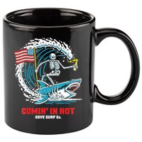 Comin In Hot Cove Surf Co 11oz C Handle Ceramic Mug