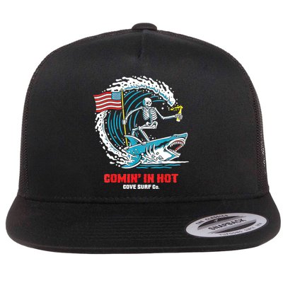 Comin In Hot Cove Surf Co Flatbill Hat