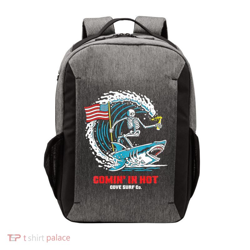 Comin In Hot Cove Surf Co Vector Backpack