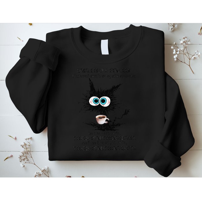 Cat I Have Finally Discovered Whats Wrong With My Brain Sweatshirt