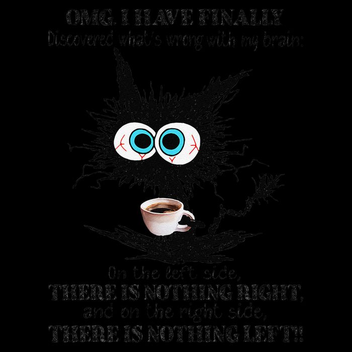 Cat I Have Finally Discovered Whats Wrong With My Brain Sweatshirt
