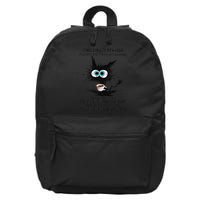 Cat I Have Finally Discovered Whats Wrong With My Brain 16 in Basic Backpack