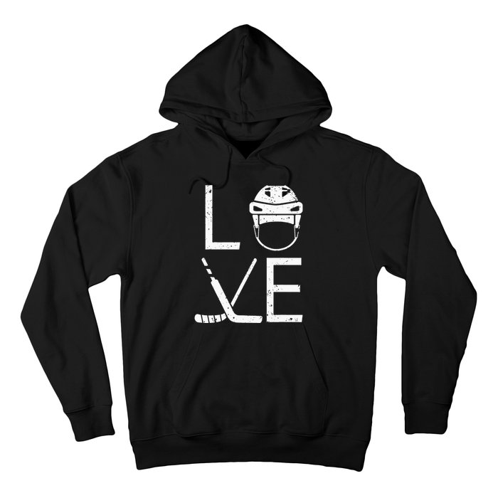 Cool Ice Hockey Art For  Goalie Coach Field Hockey Hoodie