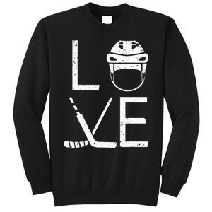 Cool Ice Hockey Art For  Goalie Coach Field Hockey Sweatshirt