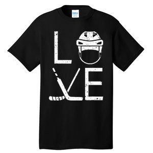 Cool Ice Hockey Art For  Goalie Coach Field Hockey Tall T-Shirt