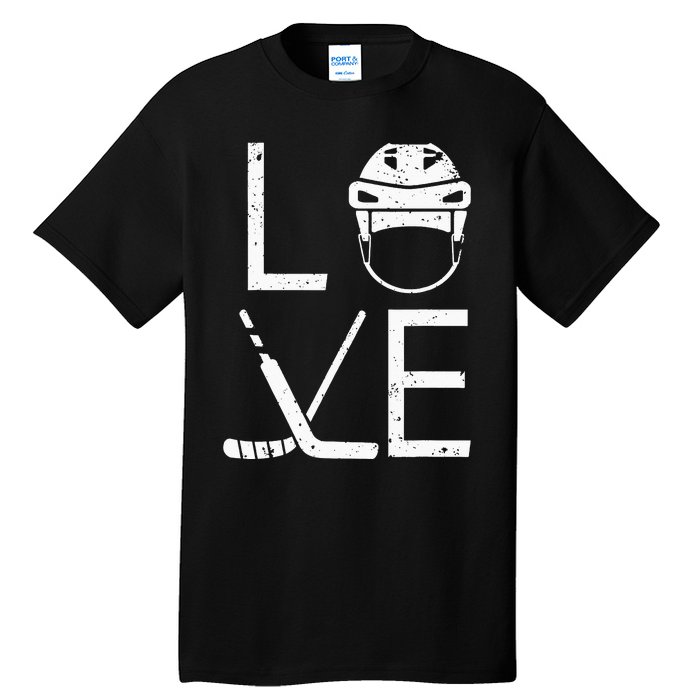 Cool Ice Hockey Art For  Goalie Coach Field Hockey Tall T-Shirt