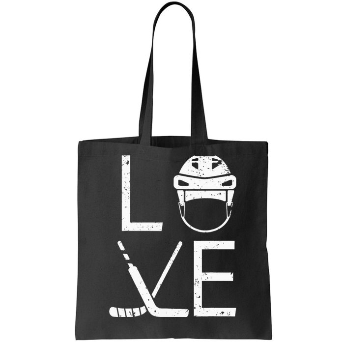 Cool Ice Hockey Art For  Goalie Coach Field Hockey Tote Bag