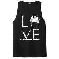 Cool Ice Hockey Art For  Goalie Coach Field Hockey PosiCharge Competitor Tank