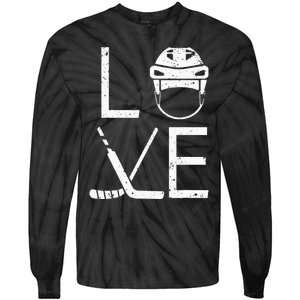 Cool Ice Hockey Art For  Goalie Coach Field Hockey Tie-Dye Long Sleeve Shirt