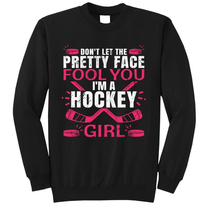 Cool Ice Hockey For Girls Hockey Player Sports Lovers Sweatshirt