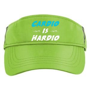 Cardio Is Hardio Adult Drive Performance Visor