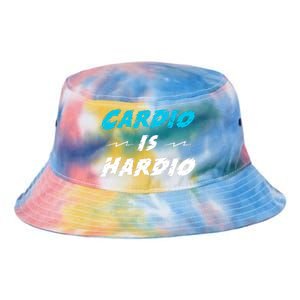 Cardio Is Hardio Tie Dye Newport Bucket Hat