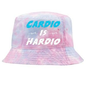 Cardio Is Hardio Tie-Dyed Bucket Hat