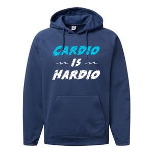 Cardio Is Hardio Performance Fleece Hoodie