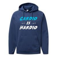 Cardio Is Hardio Performance Fleece Hoodie