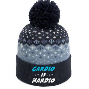 Cardio Is Hardio The Baniff Cuffed Pom Beanie