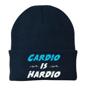 Cardio Is Hardio Knit Cap Winter Beanie