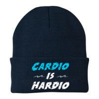 Cardio Is Hardio Knit Cap Winter Beanie